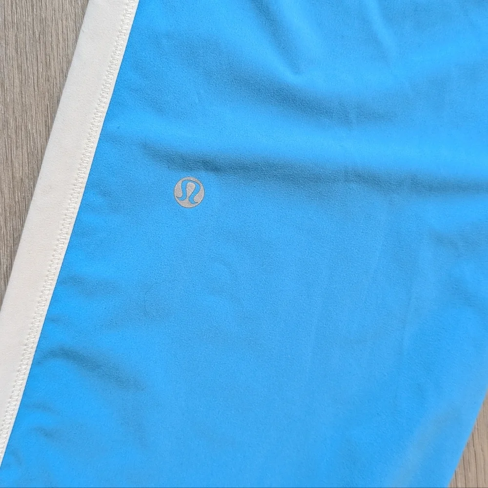 Lululemon Unlined Lightweight Blue Track Pants Rare - 8 - Preloved - Picture 9 of 13